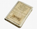 Etiquette et fiche d’archives du XVIIIe s. sur un dossier de l’officialité (A 85, Officialité de Bâle)