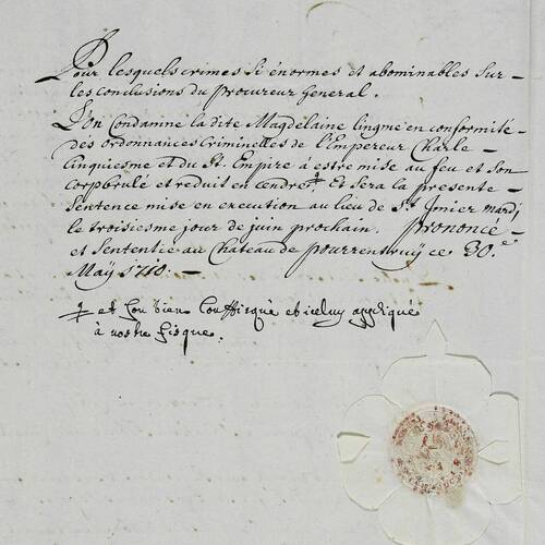 La dernière chasse aux sorcières en Erguël (1706-1710) : une tragédie à l'interprétation complexe