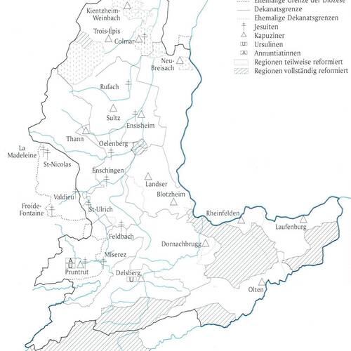 Religiöse Orden der Gegenreformation im alten Bistum Basel