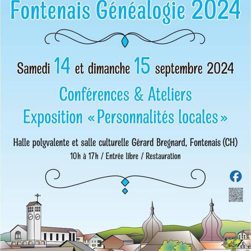 Fontenais Genealogie 2024 (14. und 15. September)