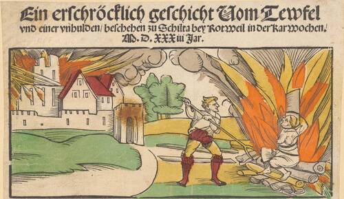 Bûcher de Schiltach, 1533 (ZBZH, Graphische Sammlung)