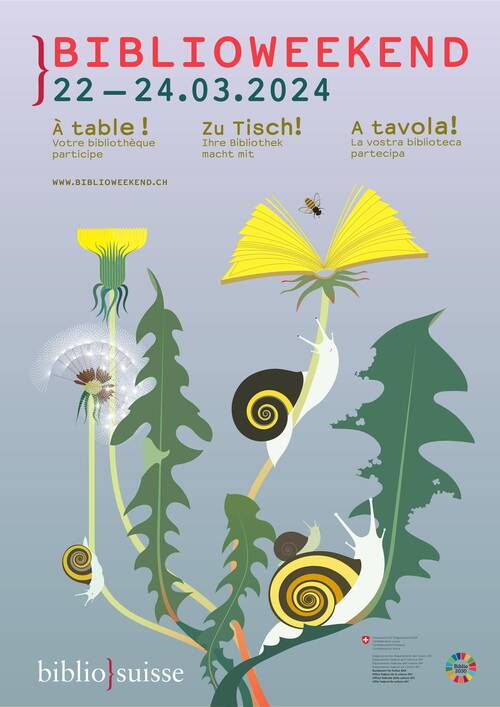 Affiche de BiblioWeekend 2024
