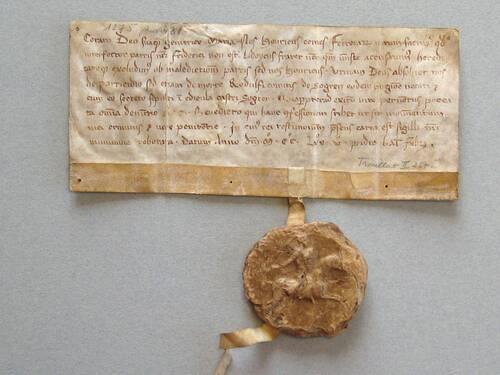 La fausse confession du comte Ulrich II de Ferrette (forgerie d'Auguste Quiquerez)